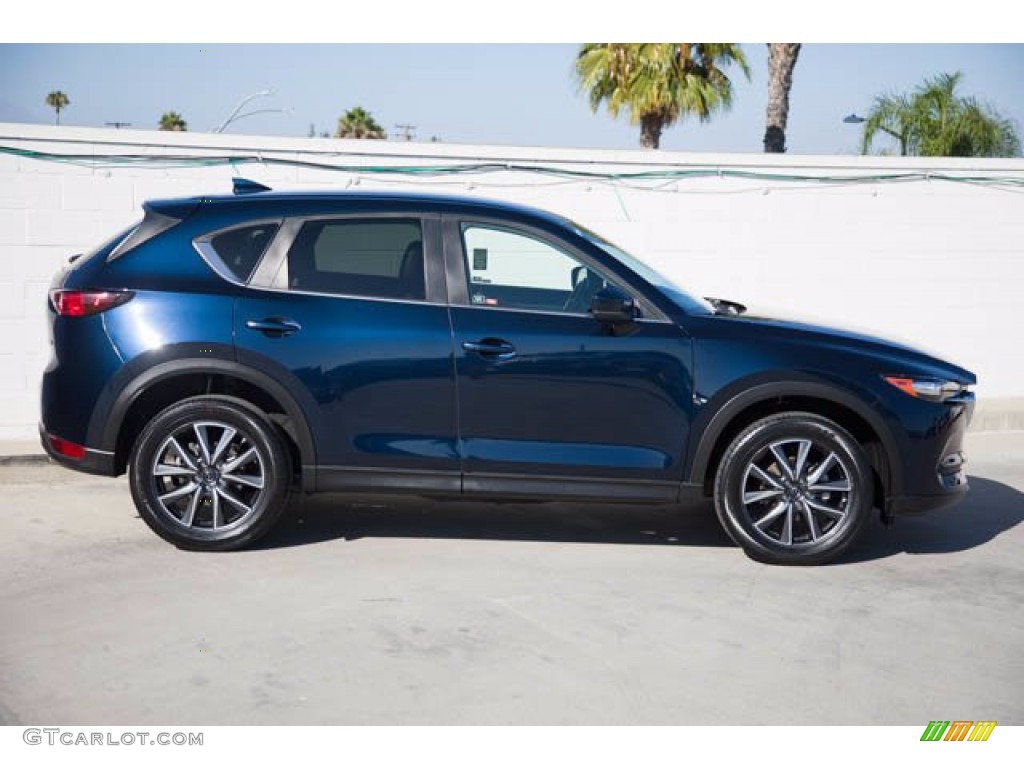 Deep Crystal Blue Mica 2018 Mazda CX-5 Touring Exterior Photo #139162930