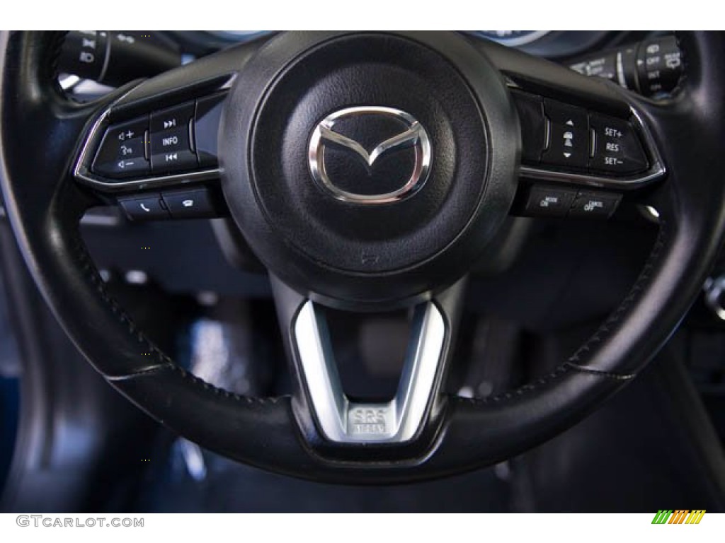 2018 Mazda CX-5 Touring Black Steering Wheel Photo #139162948
