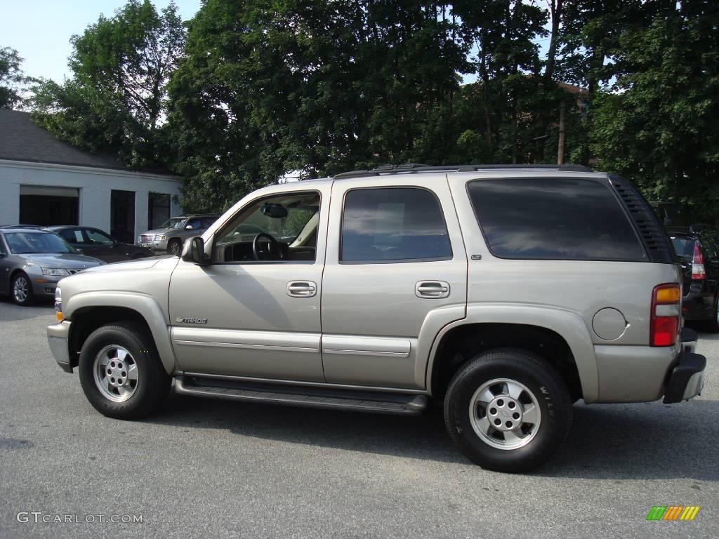 2003 Tahoe LT 4x4 - Light Pewter Metallic / Tan/Neutral photo #10