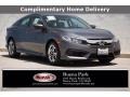 Sonic Gray Pearl - Civic LX Sedan Photo No. 1