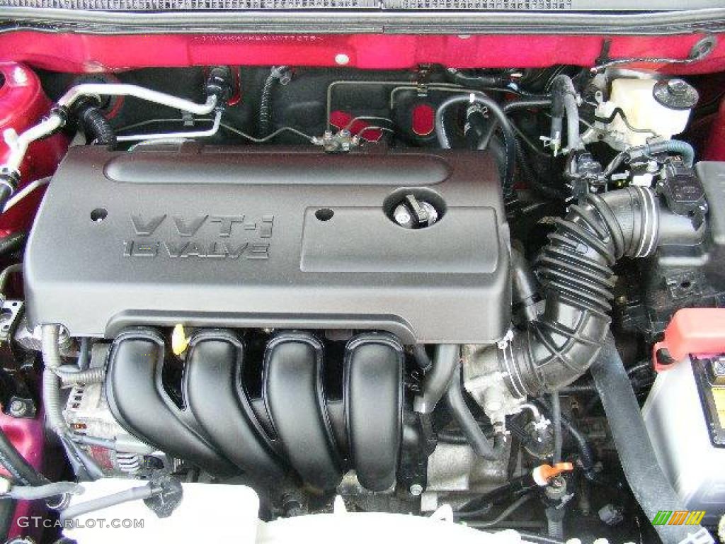 2006 Corolla LE - Impulse Red Pearl / Stone photo #26