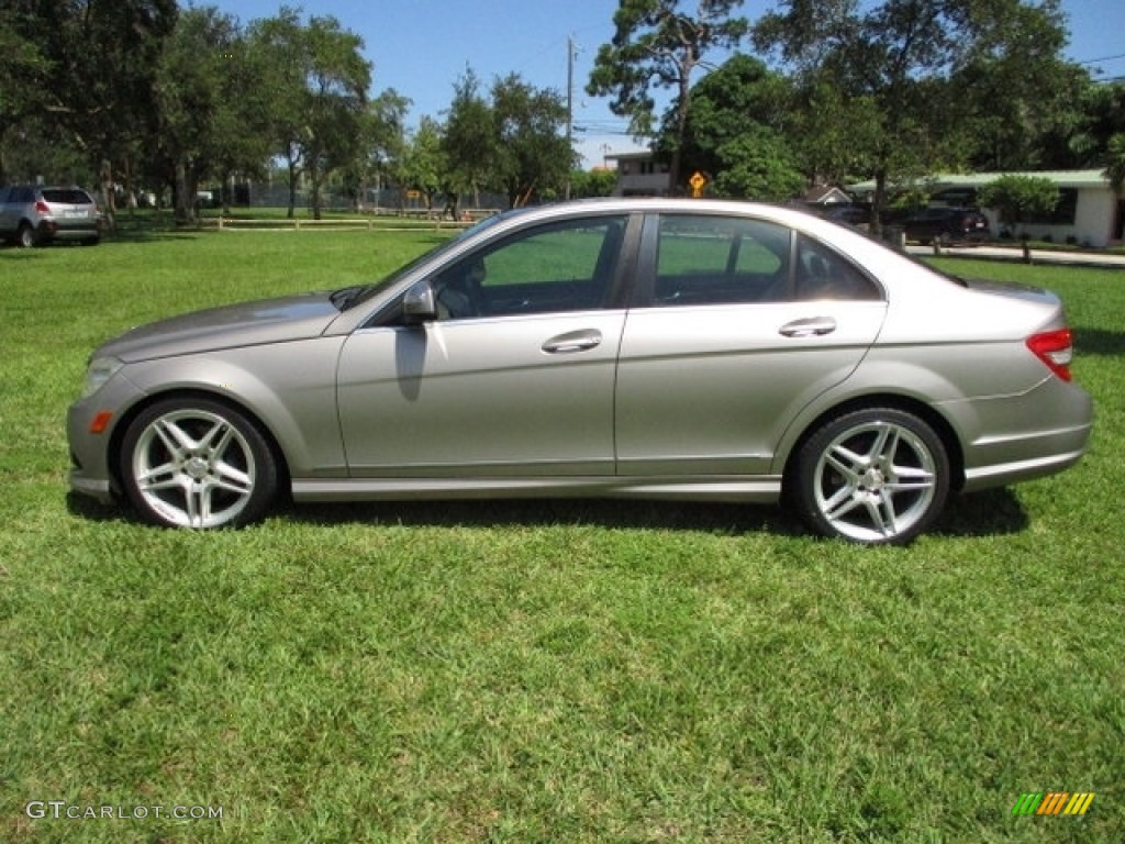 2008 C 350 Sport - Pewter Metallic / Black photo #12