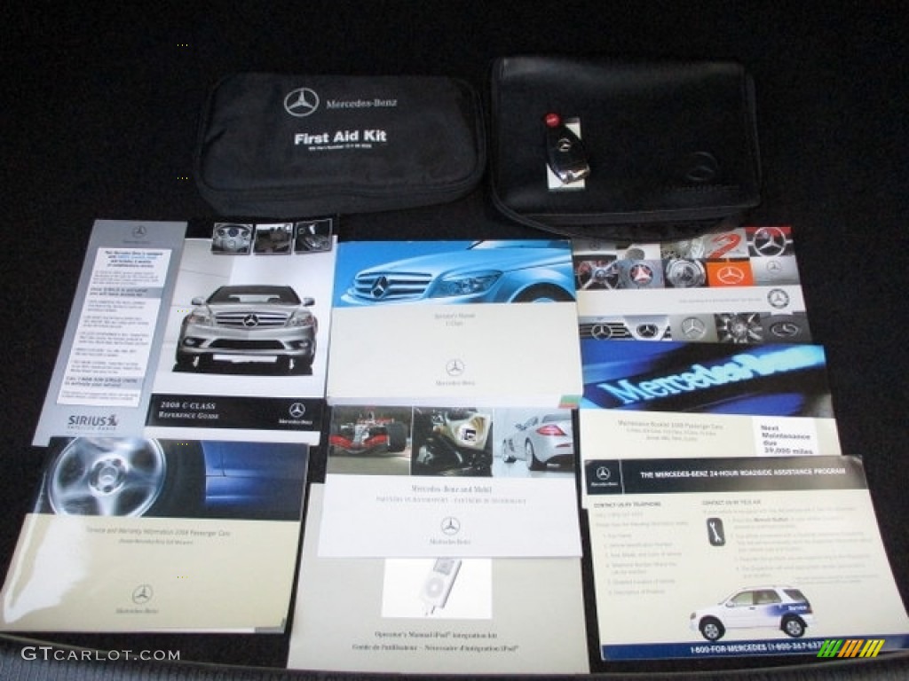 2008 C 350 Sport - Pewter Metallic / Black photo #13