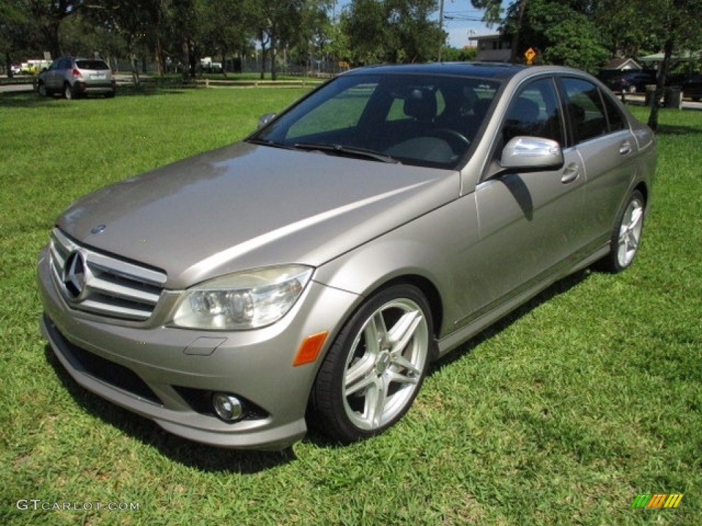 2008 C 350 Sport - Pewter Metallic / Black photo #14