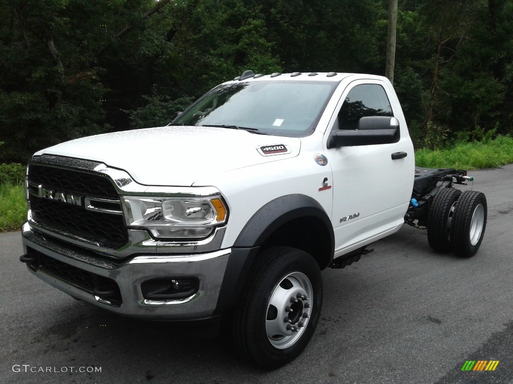 Bright White 2020 Ram 4500 Tradesman Regular Cab 4x4 Chassis Exterior Photo #139163920