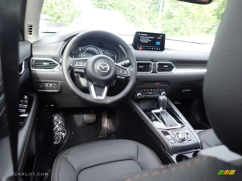 Black Interior 2020 Mazda CX-5 Grand Touring Reserve AWD Photo #139165399