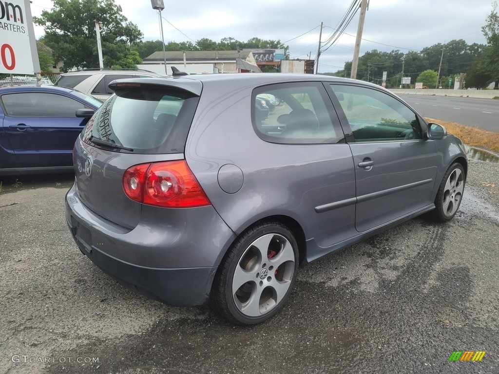 2009 GTI 2 Door - United Grey Metallic / Interlagos Black Cloth photo #3