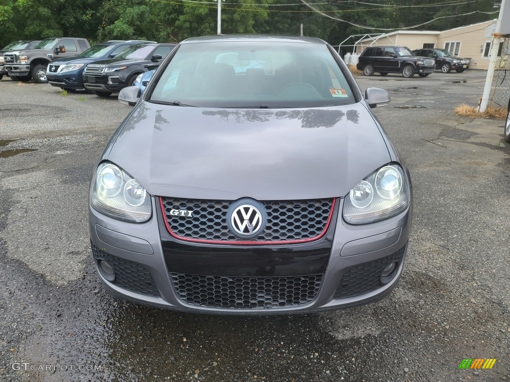2009 GTI 2 Door - United Grey Metallic / Interlagos Black Cloth photo #6