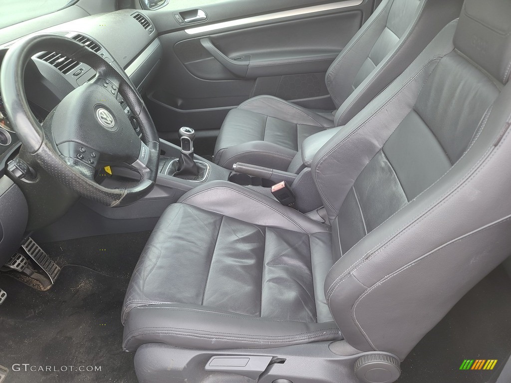 2009 GTI 2 Door - United Grey Metallic / Interlagos Black Cloth photo #8