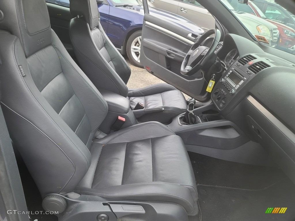 2009 GTI 2 Door - United Grey Metallic / Interlagos Black Cloth photo #12
