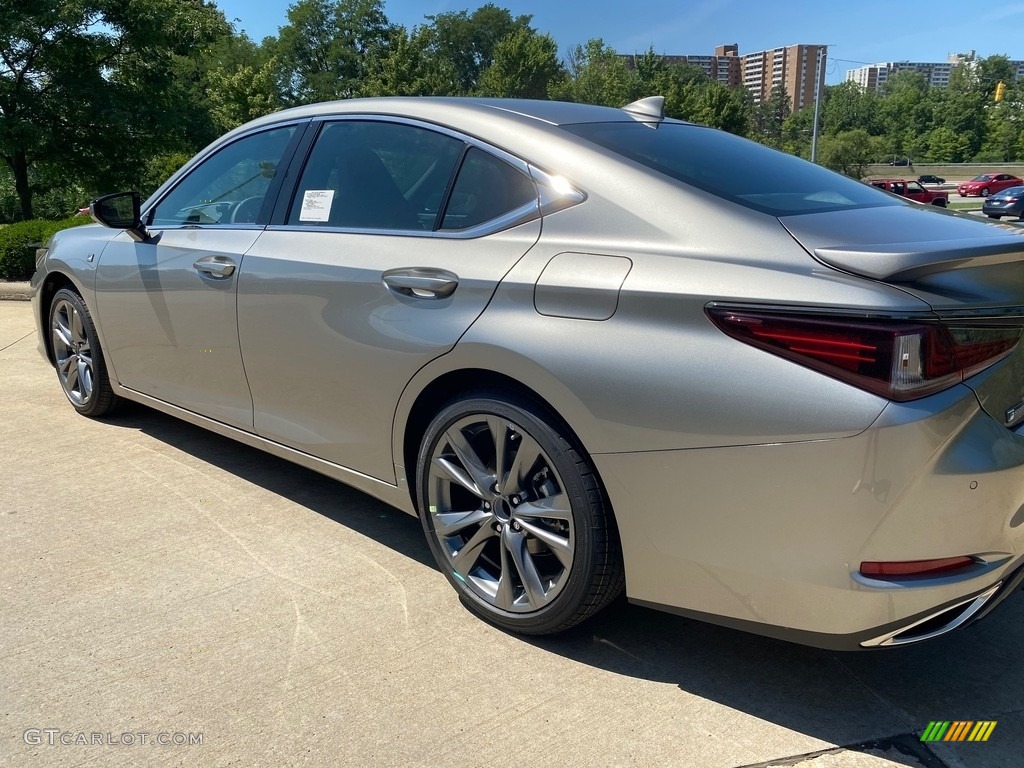 2020 ES 350 F Sport - Atomic Silver / Circuit Red photo #4