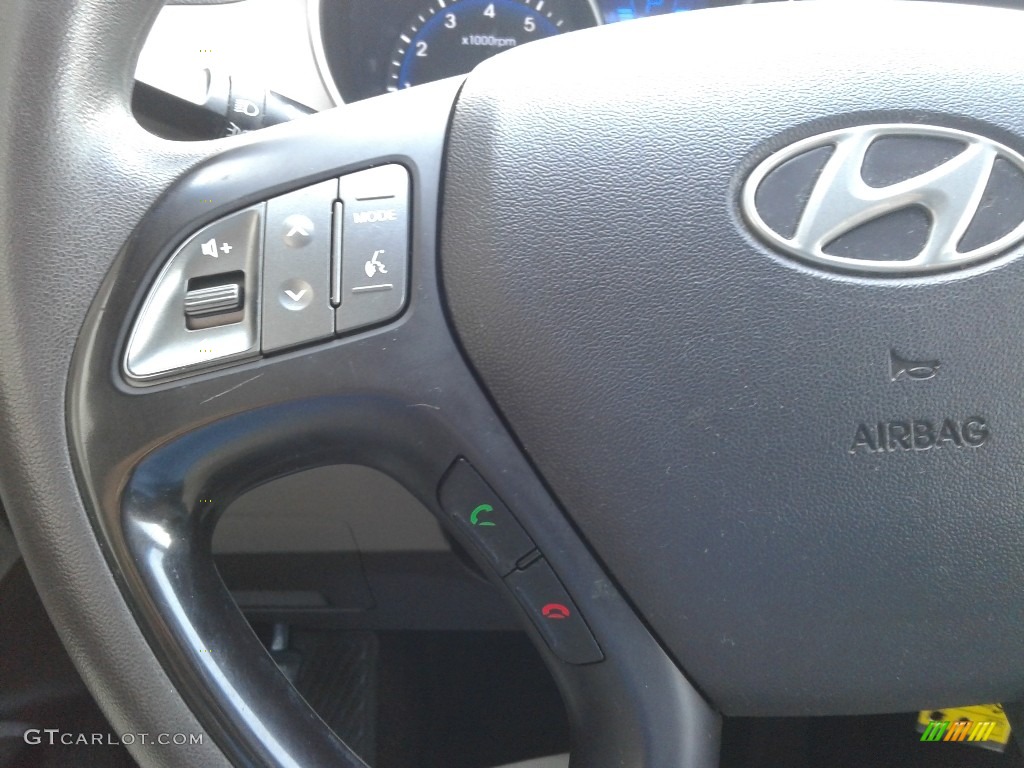 2015 Tucson GLS AWD - Garnet Red / Beige photo #17