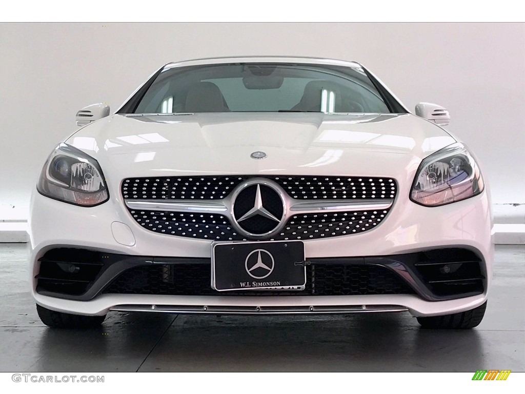 Polar White 2017 Mercedes-Benz SLC 300 Roadster Exterior Photo #139170658