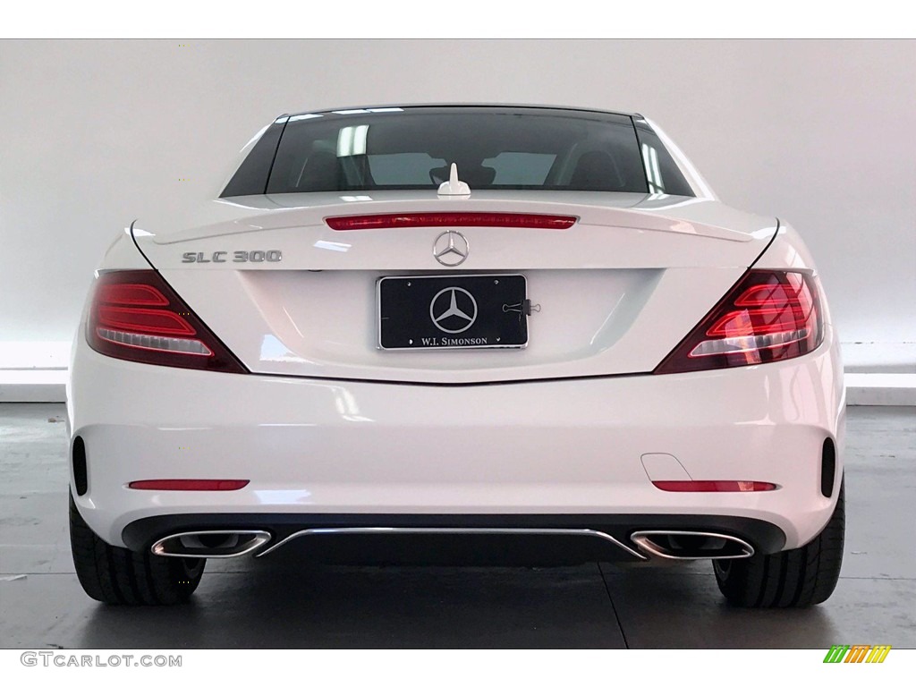 Polar White 2017 Mercedes-Benz SLC 300 Roadster Exterior Photo #139170667