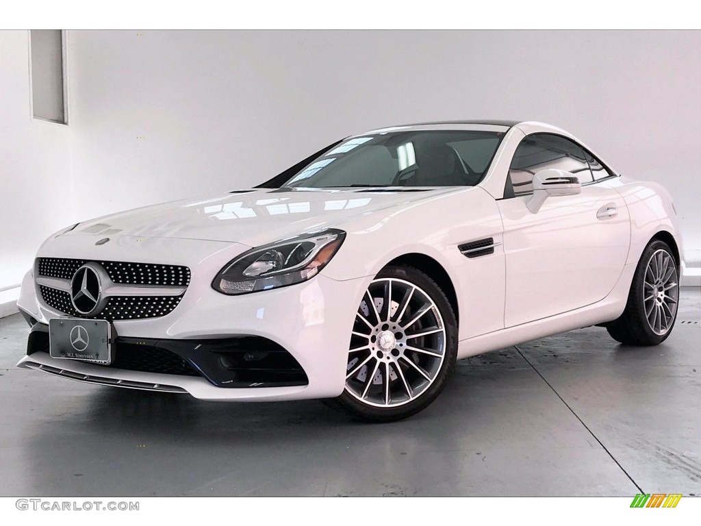 Polar White 2017 Mercedes-Benz SLC 300 Roadster Exterior Photo #139170745