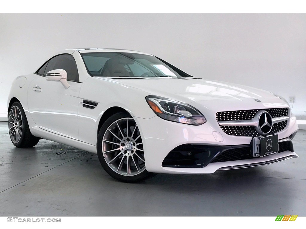 Polar White 2017 Mercedes-Benz SLC 300 Roadster Exterior Photo #139170934