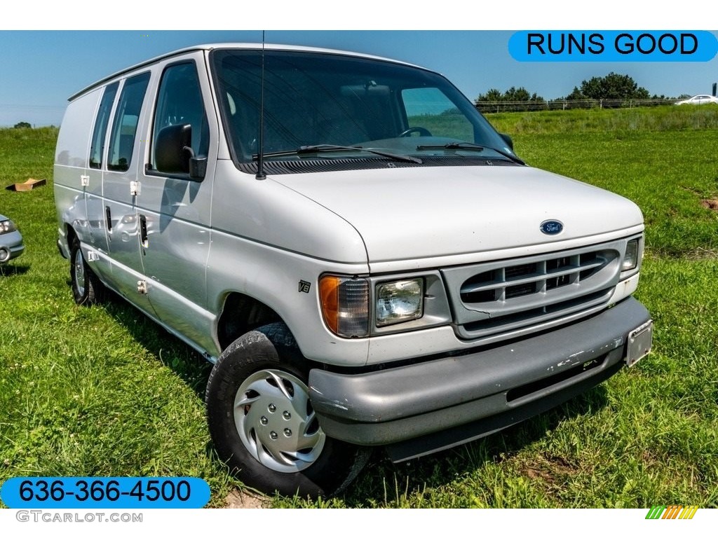 Oxford White Ford E Series Van