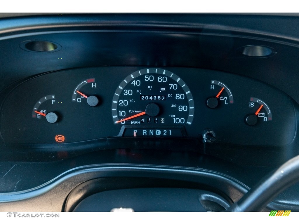 2001 Ford E Series Van E150 Cargo Gauges Photos