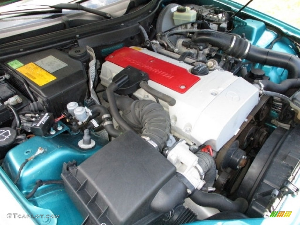 1998 Mercedes-Benz SLK 230 Kompressor Roadster 2.3L Supercharged DOHC 16V 4 Cylinder Engine Photo #139172273