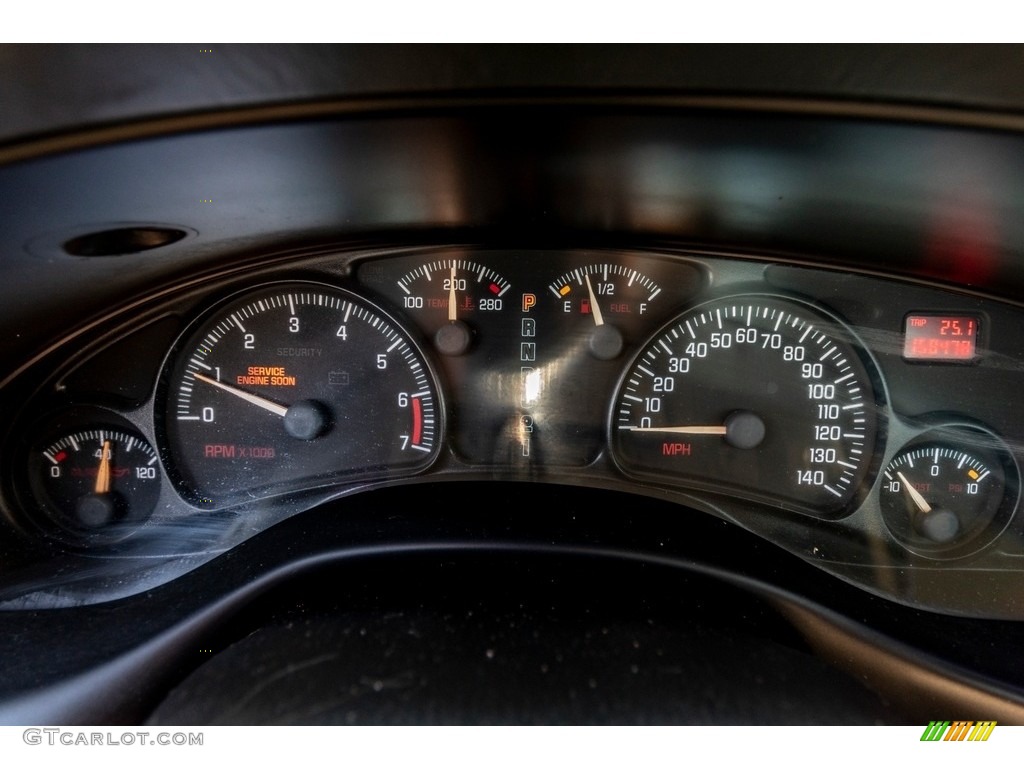 2001 Pontiac Bonneville SSEi Gauges Photos