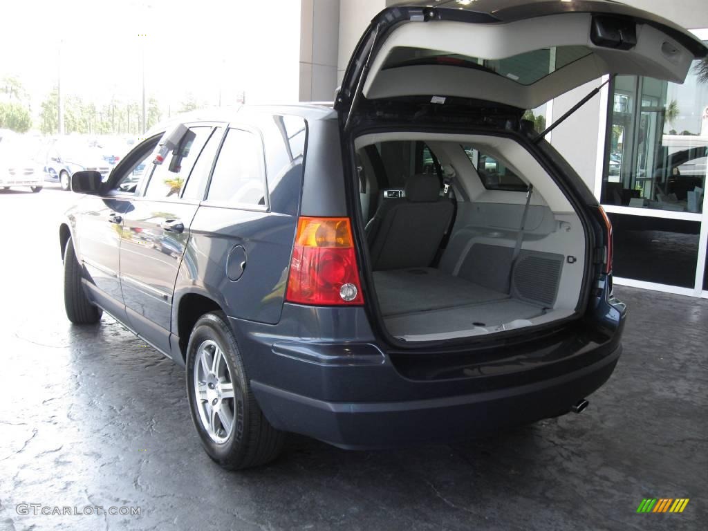 2008 Pacifica Touring - Modern Blue Pearlcoat / Pastel Slate Gray photo #9