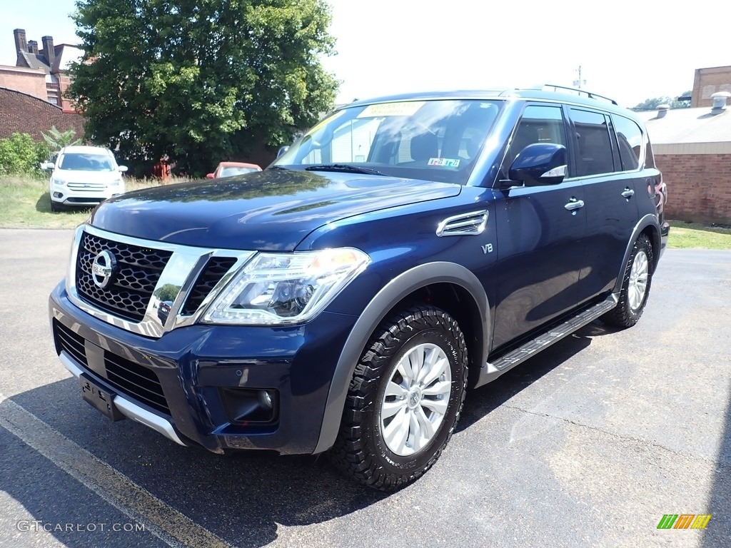 Hermosa Blue 2018 Nissan Armada SV 4x4 Exterior Photo #139173018