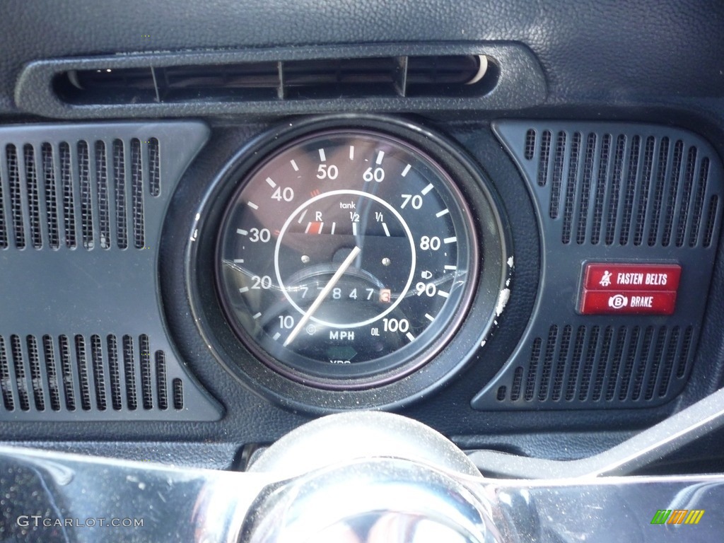 1974 Volkswagen Beetle Coupe Gauges Photo #139173096