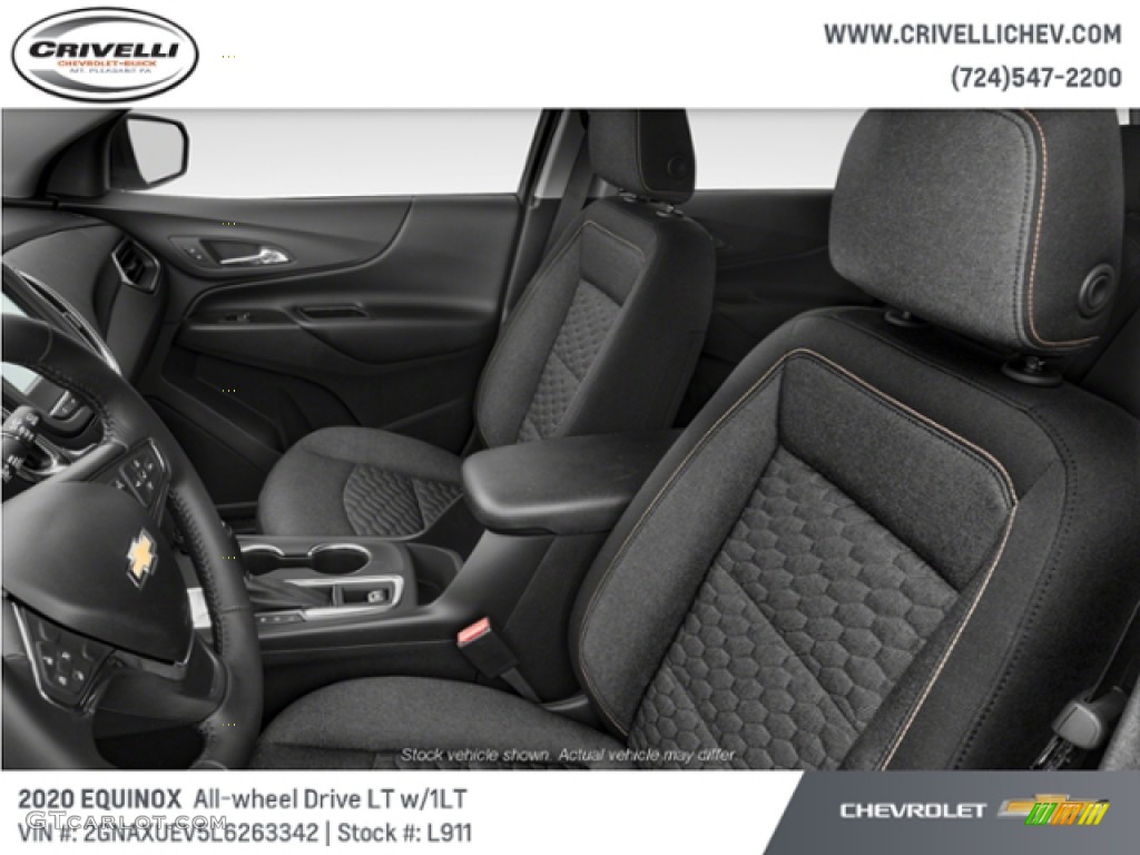 2020 Equinox LT AWD - Cayenne Orange Metallic / Jet Black photo #11