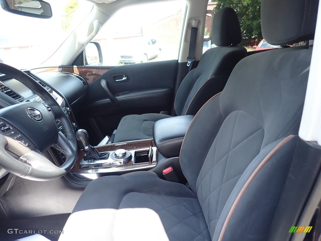 Charcoal Interior 2018 Nissan Armada SV 4x4 Photo #139173192