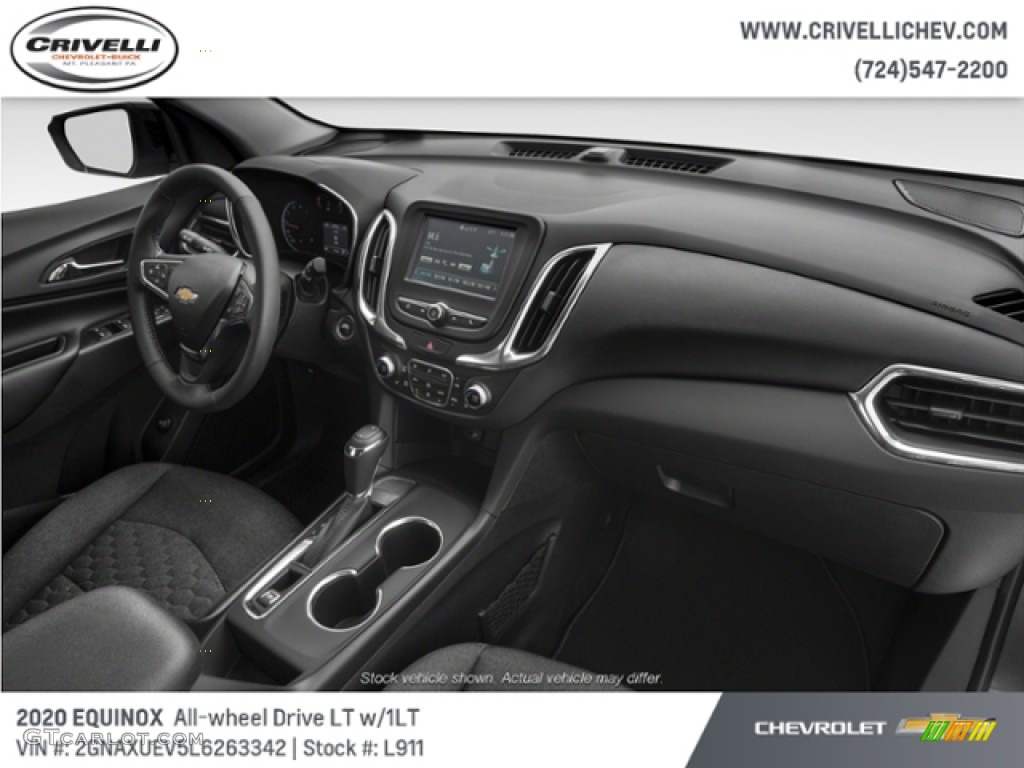 2020 Equinox LT AWD - Cayenne Orange Metallic / Jet Black photo #14