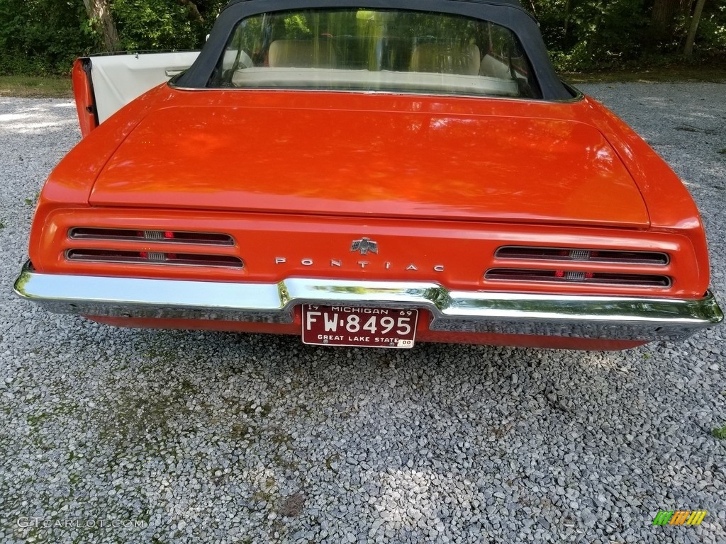 1969 Firebird Convertible - Carousel Red / White photo #3