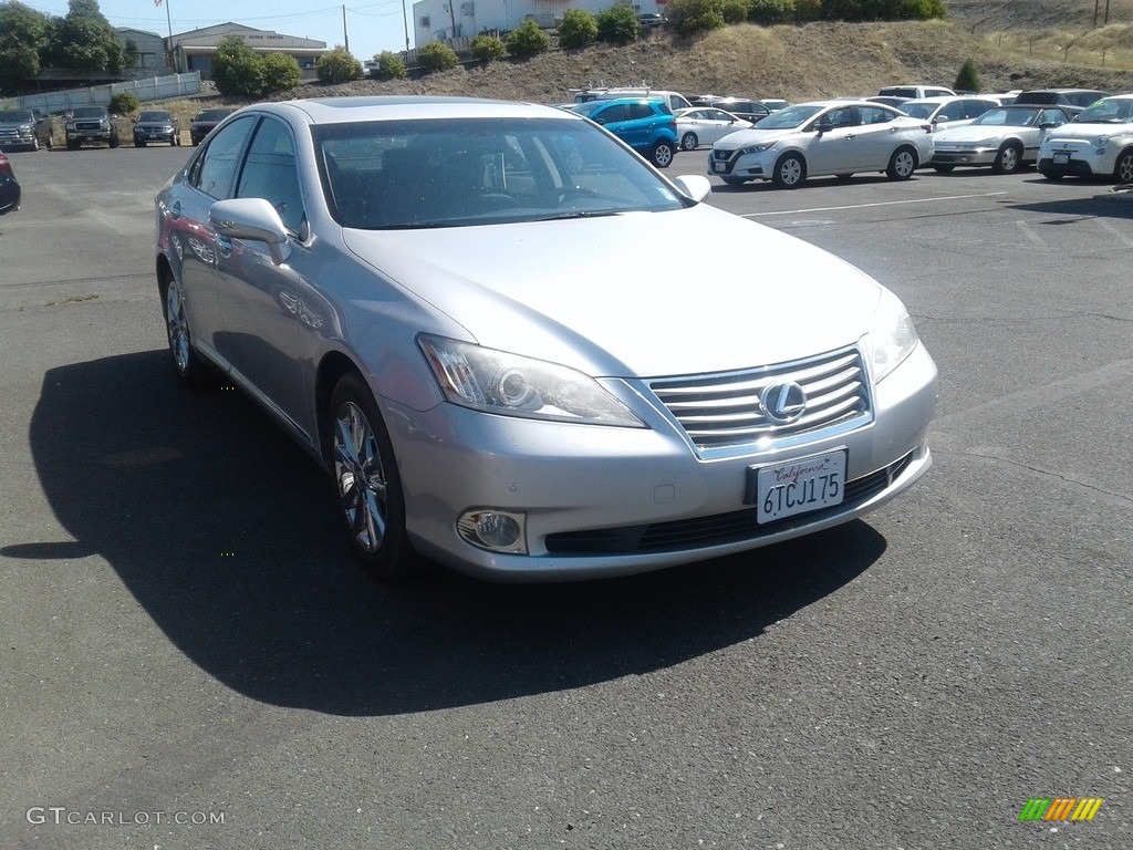2011 ES 350 - Tungsten Pearl / Black photo #1