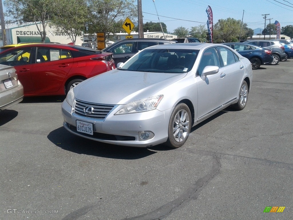2011 ES 350 - Tungsten Pearl / Black photo #2