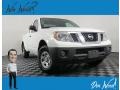 Glacier White 2019 Nissan Frontier S King Cab