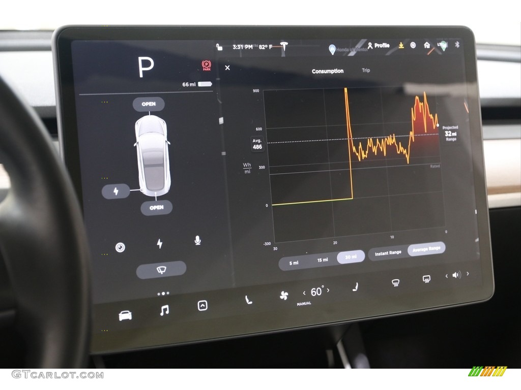 2018 Model 3 Long Range - Midnight Silver Metallic / Black photo #13
