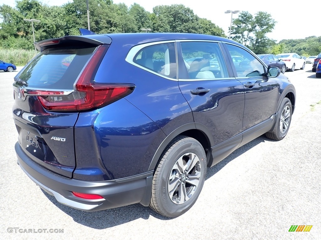 Obsidian Blue Pearl 2020 Honda CR-V LX AWD Exterior Photo #139174493