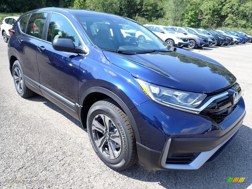 Obsidian Blue Pearl 2020 Honda CR-V LX AWD Exterior Photo #139174521