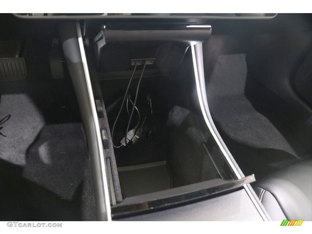 2018 Model 3 Long Range - Midnight Silver Metallic / Black photo #18
