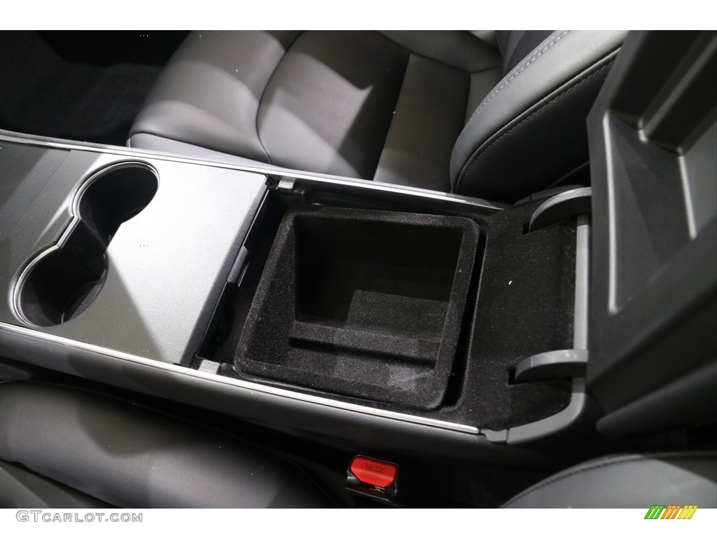 2018 Model 3 Long Range - Midnight Silver Metallic / Black photo #20