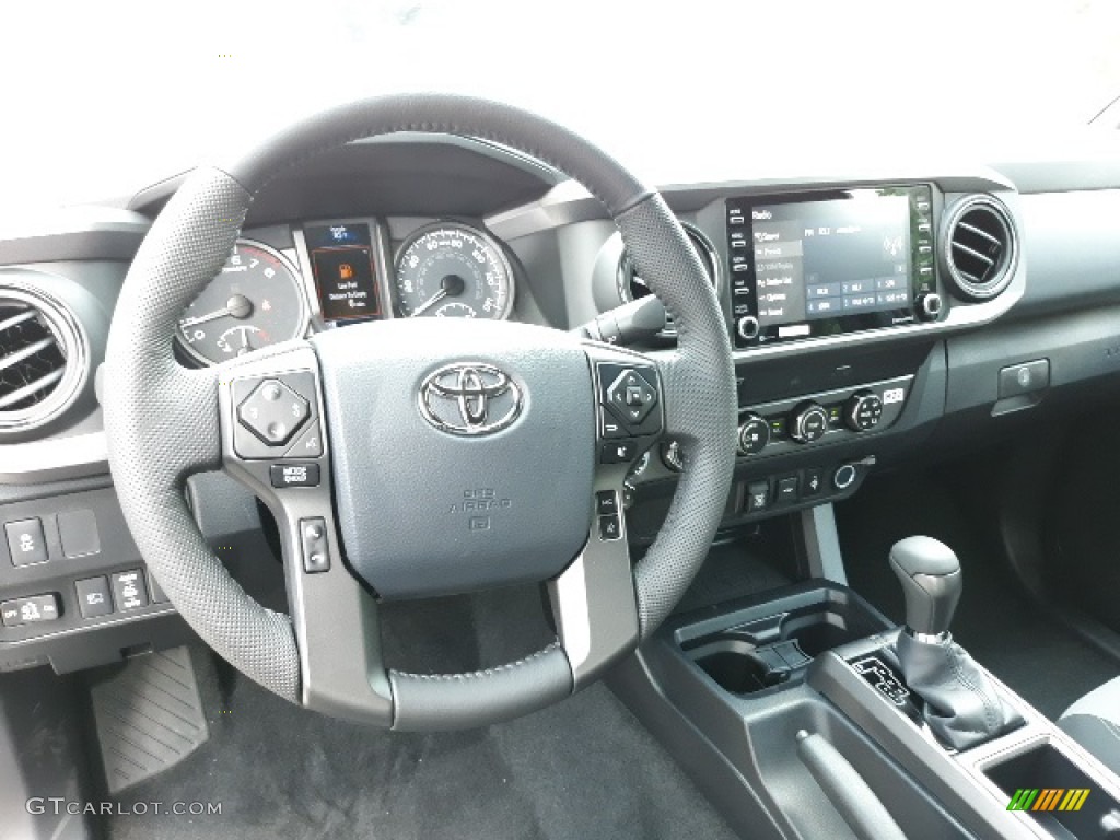 2020 Tacoma TRD Sport Double Cab 4x4 - Cement / TRD Cement/Black photo #3