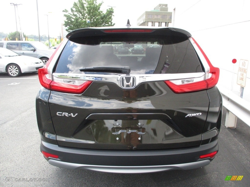 2019 CR-V EX AWD - Dark Olive Metallic / Black photo #4