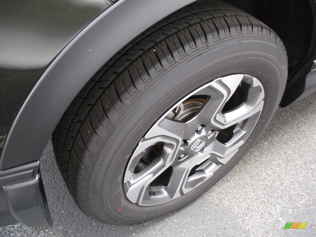 2019 CR-V EX AWD - Dark Olive Metallic / Black photo #6