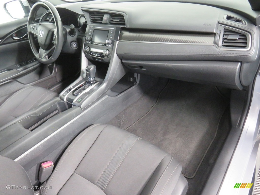 2017 Civic Sport Hatchback - Lunar Silver Metallic / Black photo #40