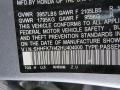NH830M: Lunar Silver Metallic 2017 Honda Civic Sport Hatchback Color Code