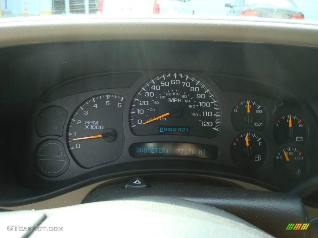 2003 Tahoe LT 4x4 - Light Pewter Metallic / Tan/Neutral photo #34