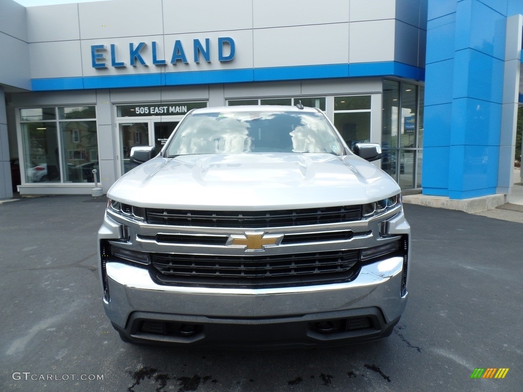 2020 Silverado 1500 LT Crew Cab 4x4 - Silver Ice Metallic / Jet Black photo #3