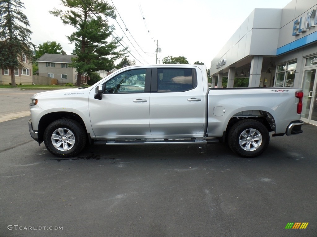 2020 Silverado 1500 LT Crew Cab 4x4 - Silver Ice Metallic / Jet Black photo #10