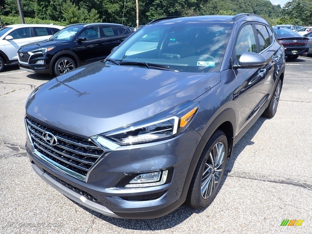 Coliseum Gray Metallic 2021 Hyundai Tucson Ulitimate AWD Exterior Photo #139177464