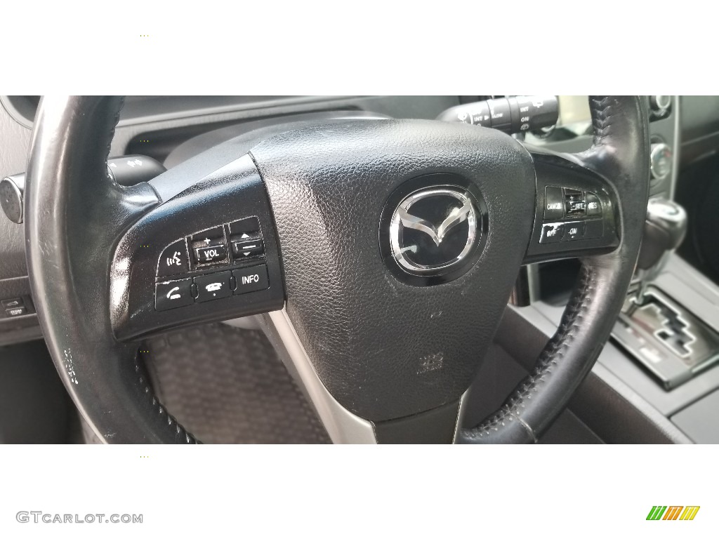 2014 Mazda CX-9 Touring AWD Black Steering Wheel Photo #139178028