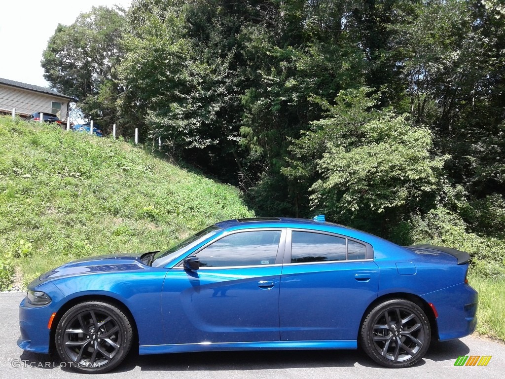 Indigo Blue 2019 Dodge Charger GT Exterior Photo #139178679